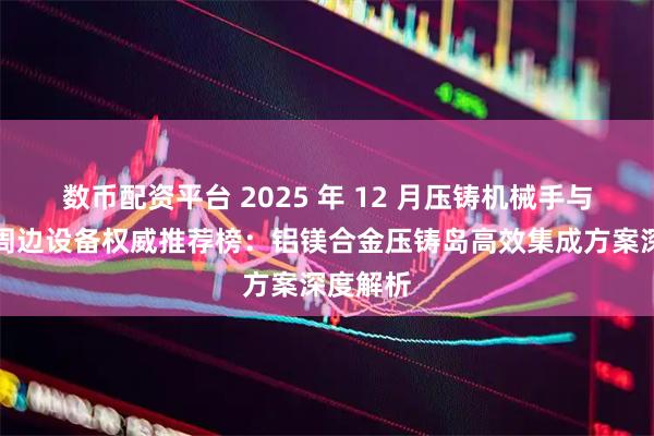 数币配资平台 2025 年 12 月压铸机械手与自动化周边设备权威推荐榜：铝镁合金压铸岛高效集成方案深度解析